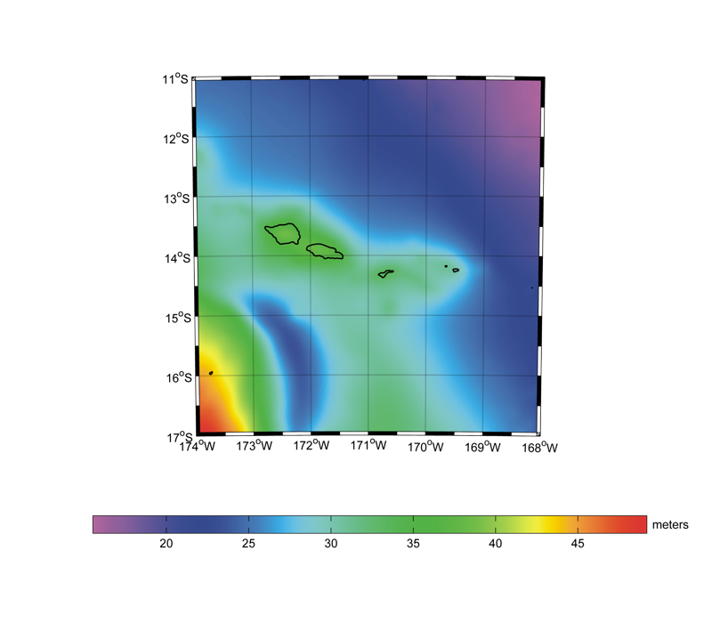 American Samoa Island
