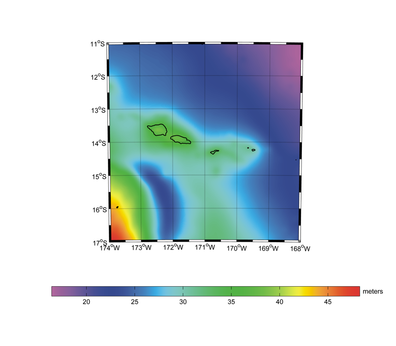 American Samoa Island